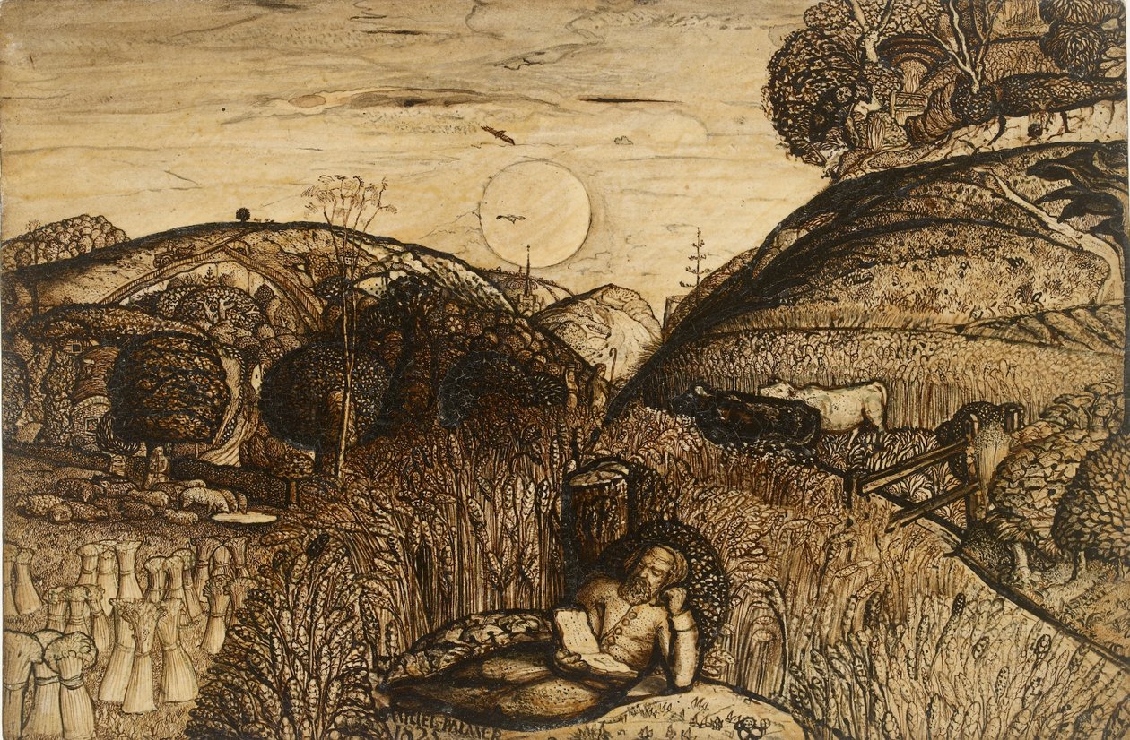 La Vallée épaisse de maïs, 1825 - Samuel Palmer