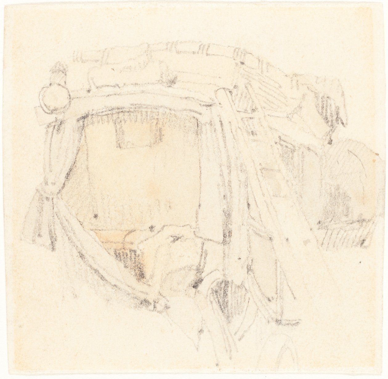 Une calèche - Samuel Prout