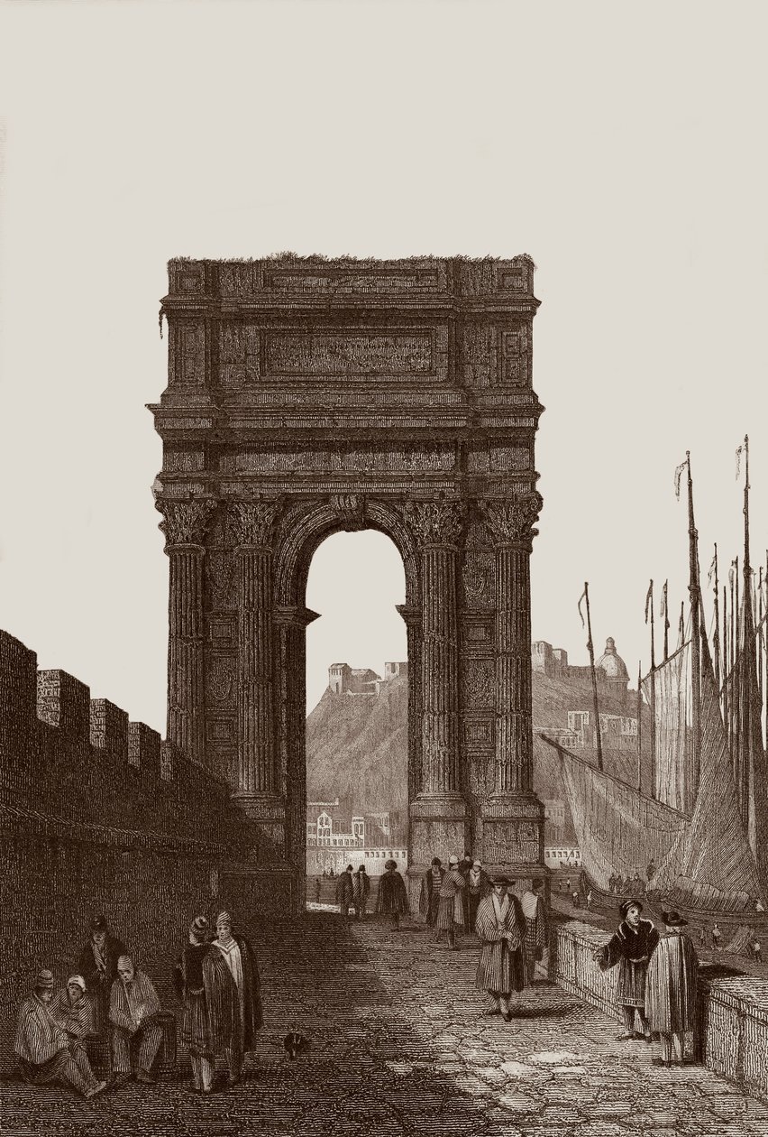 Arc de Trajan - Samuel Prout