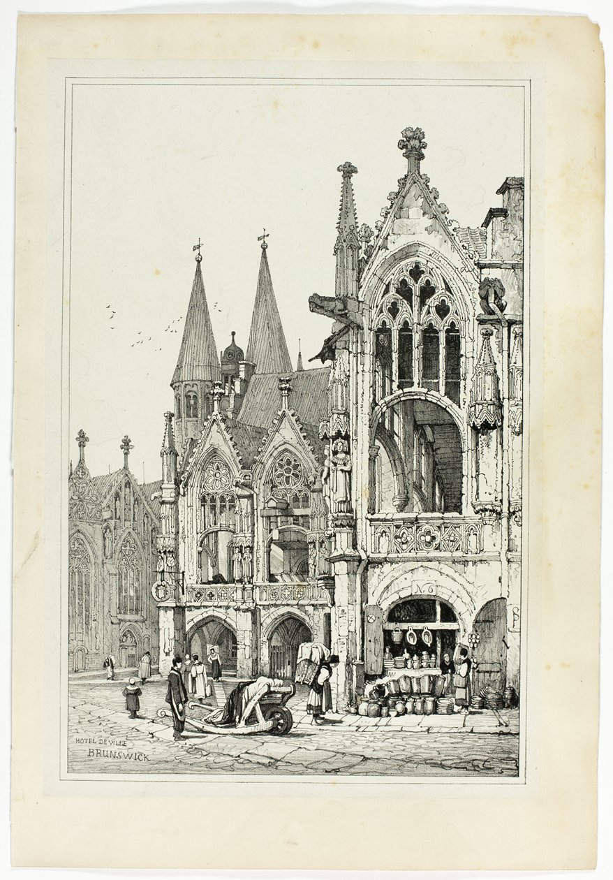 Hôtel de Ville, Brunswick - Samuel Prout