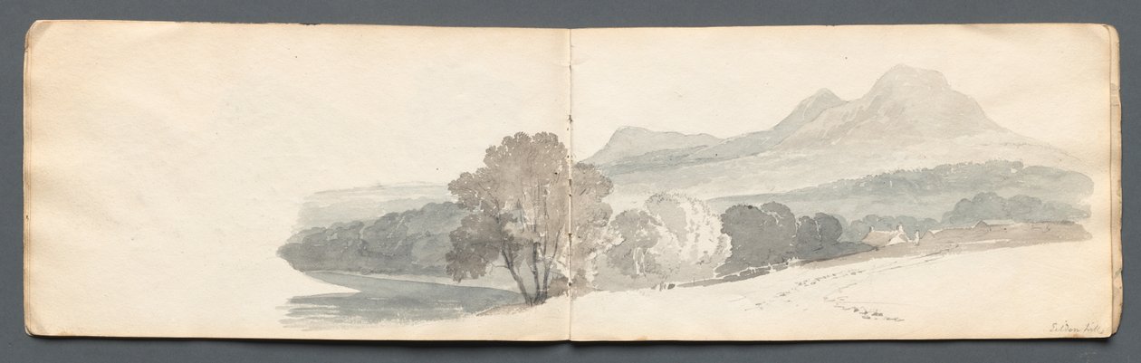 Carnet de croquis : Collines d