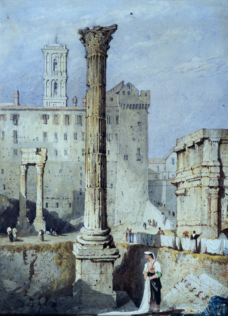 La Colonne de Phocas - Samuel Prout