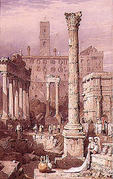 Le Forum, Rome - Samuel Prout