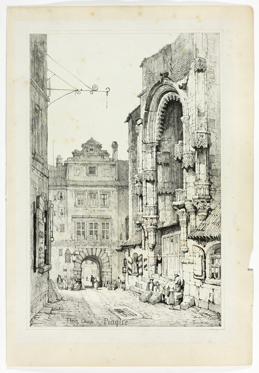 Église de Thein, Prague - Samuel Prout