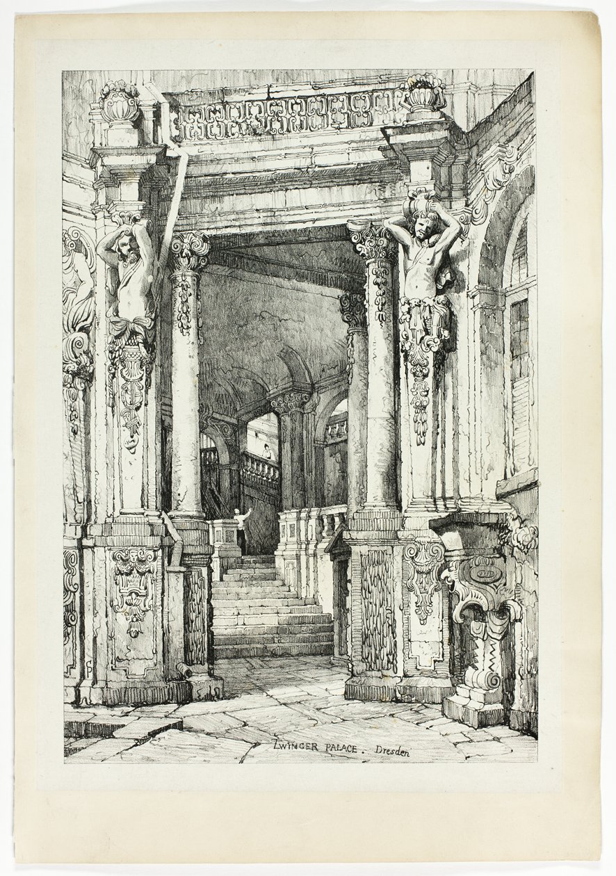 Palais Zwinger, Dresde, d