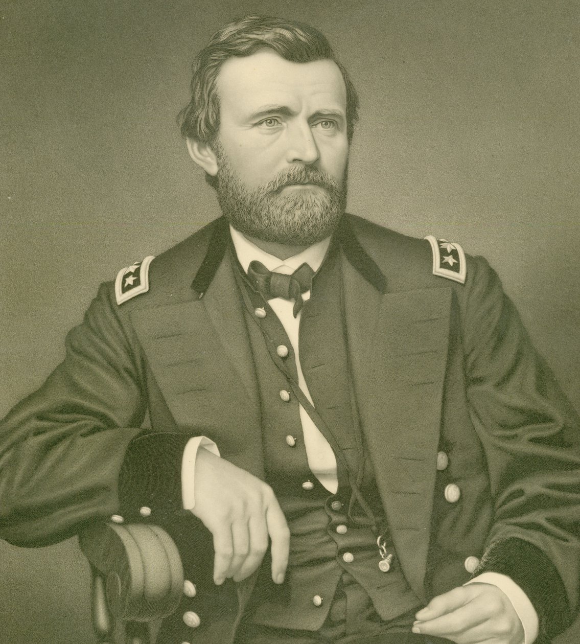 Général Ulysses S. Grant (recadré) - Samuel Sartain