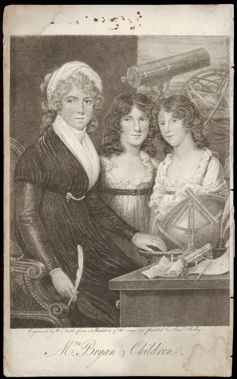 Mme Bryan et ses enfants - Samuel Shelley