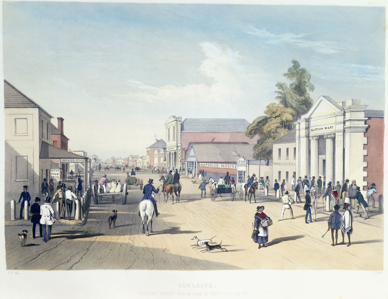 Adélaïde, rue Hindley, Planche 41, de 