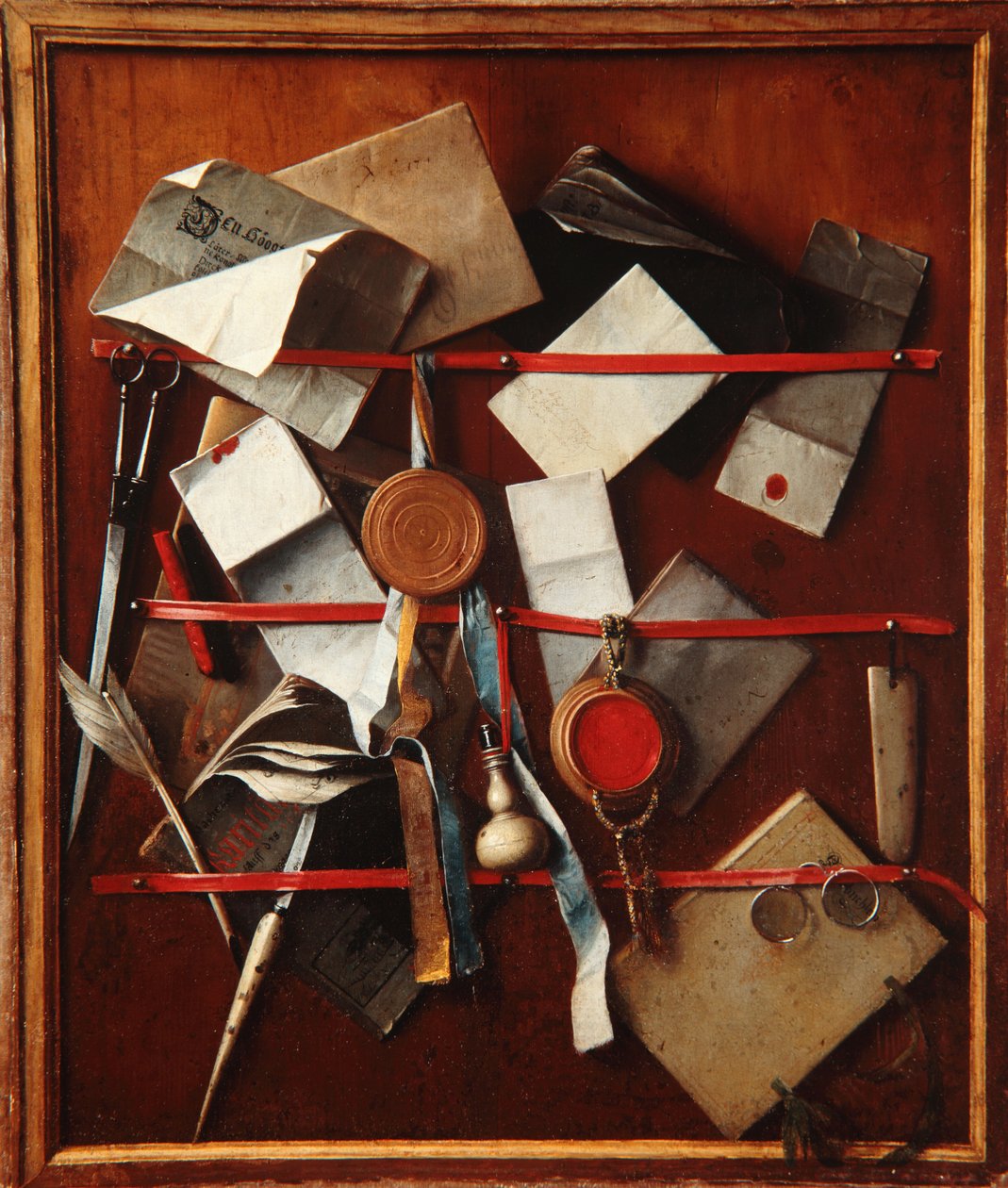 Fausse Lettre avec Instruments d
