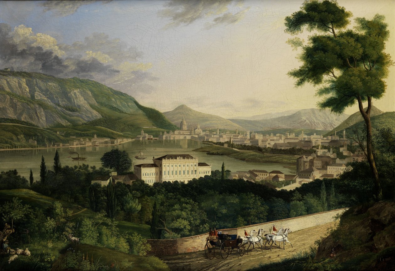 Vue de Côme - Sandor Brodszky