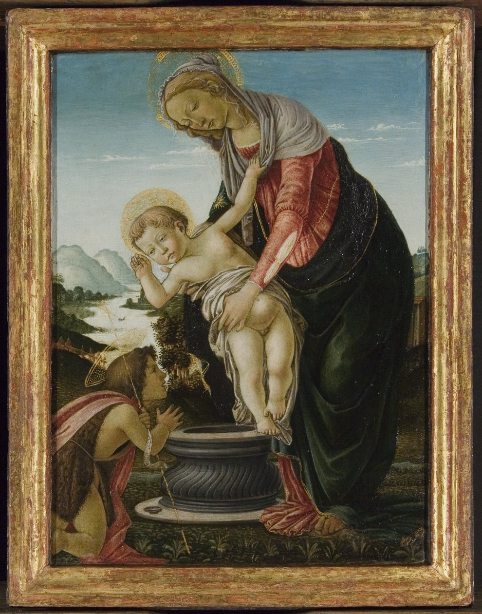 Madone et Enfant avec le jeune Jean-Baptiste - Sandro Botticelli