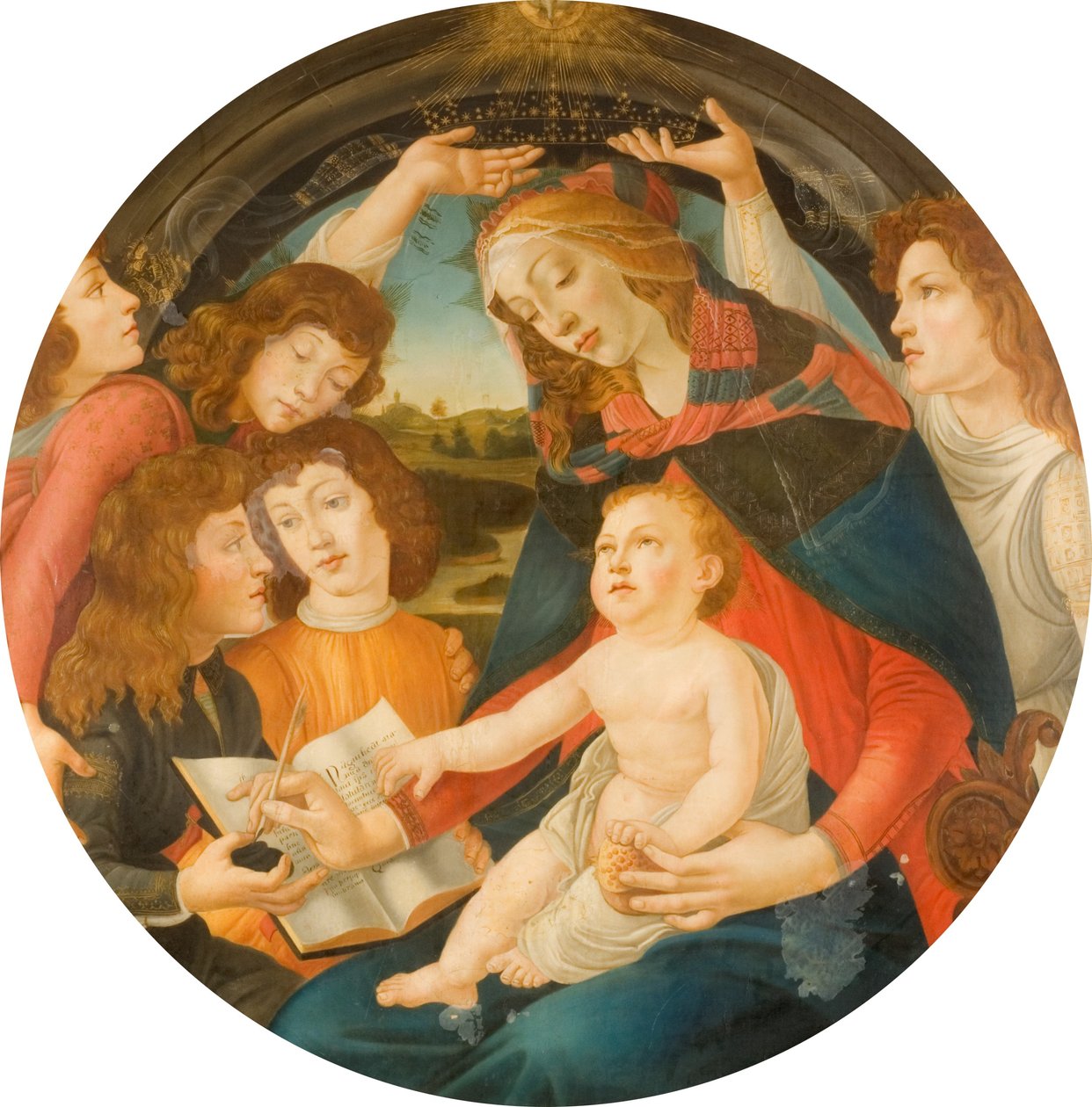 Madone du Magnificat - Sandro Botticelli