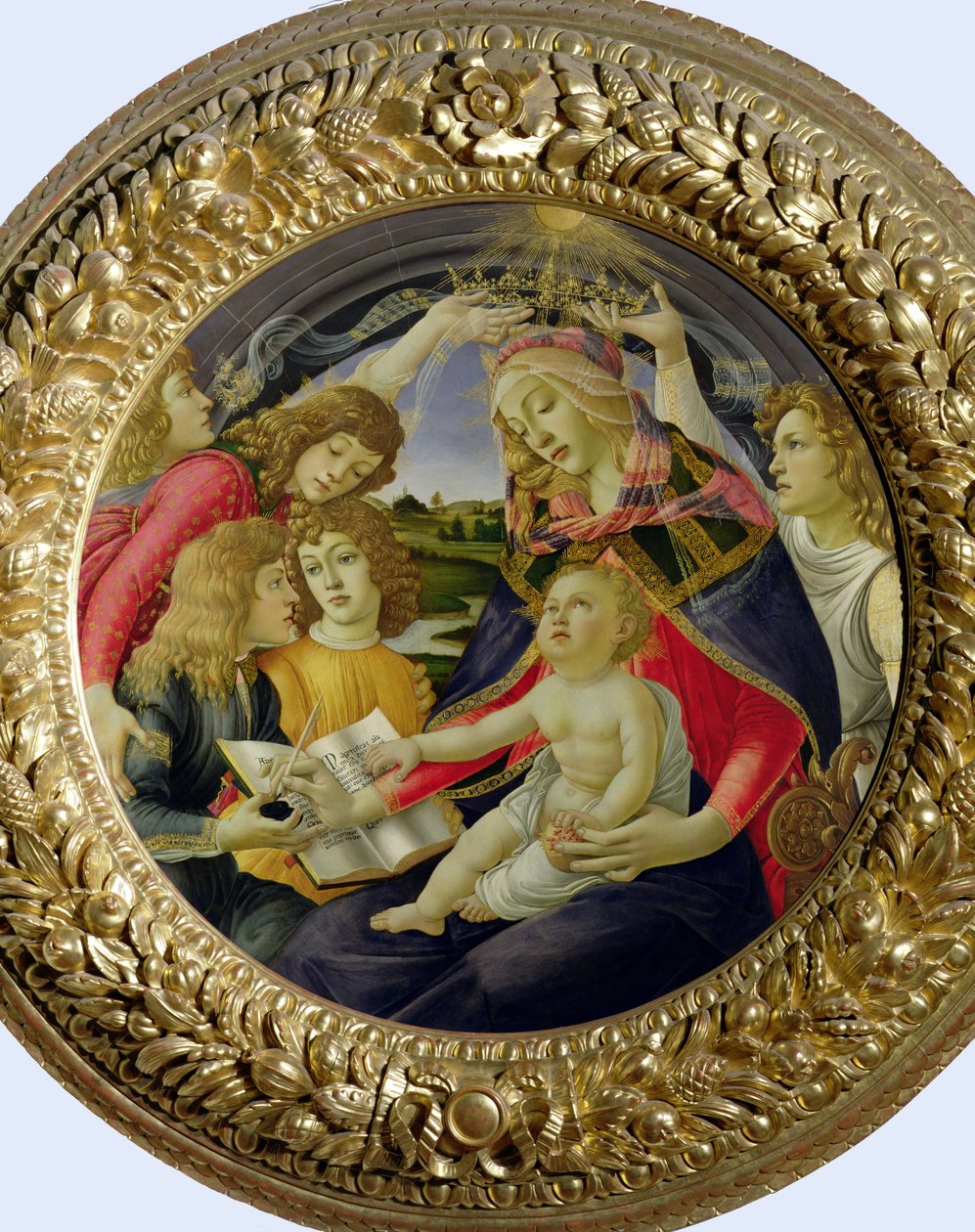 Madone du Magnificat, 1482 - Sandro Botticelli