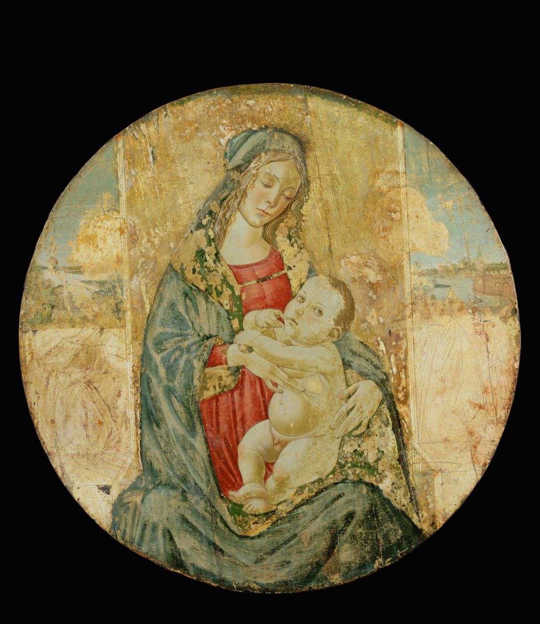 Madonna ... - Sandro (1444/5-1510) Botticelli