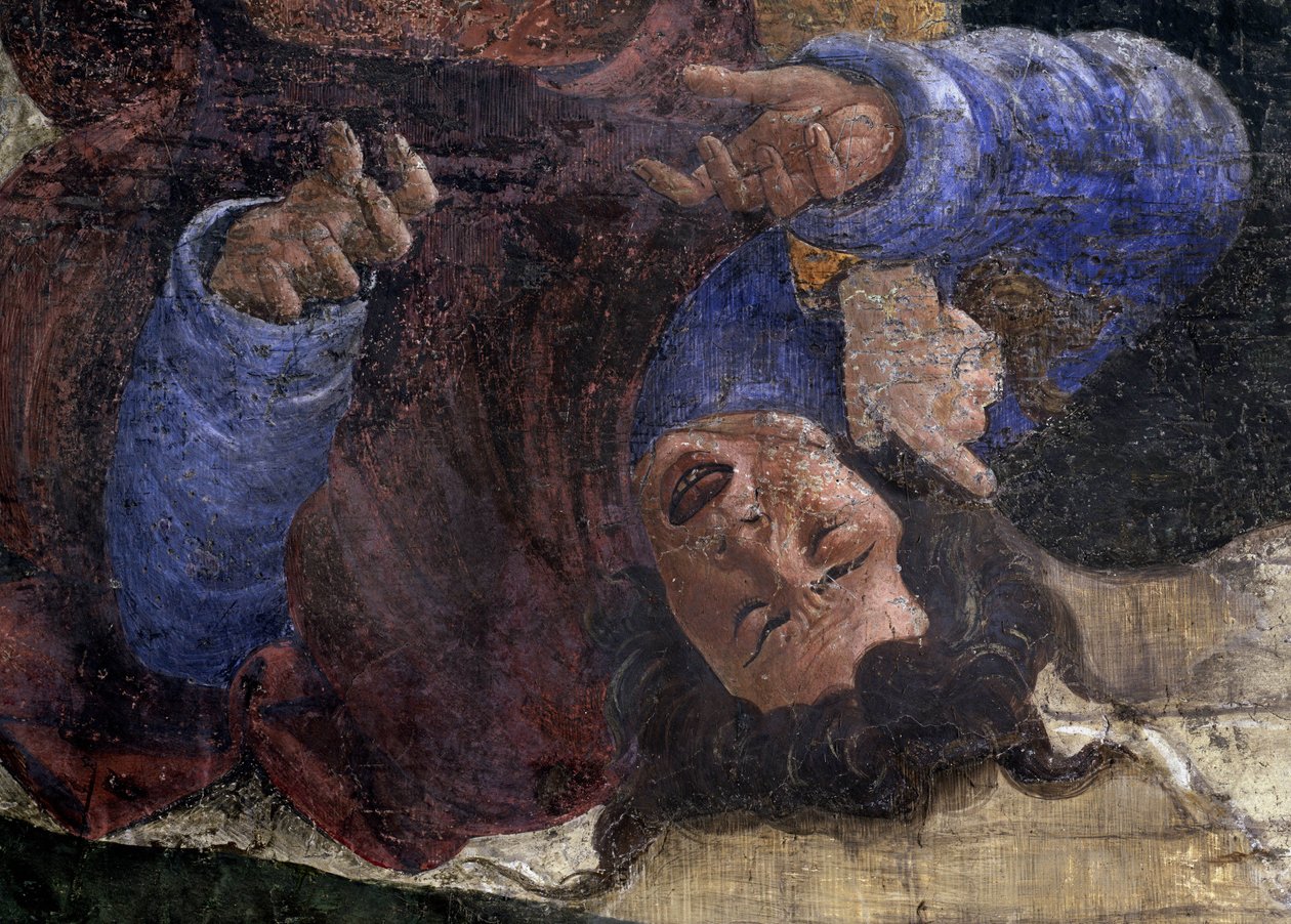Histoire de la vie de Moïse. Détail: Égyptien sous l