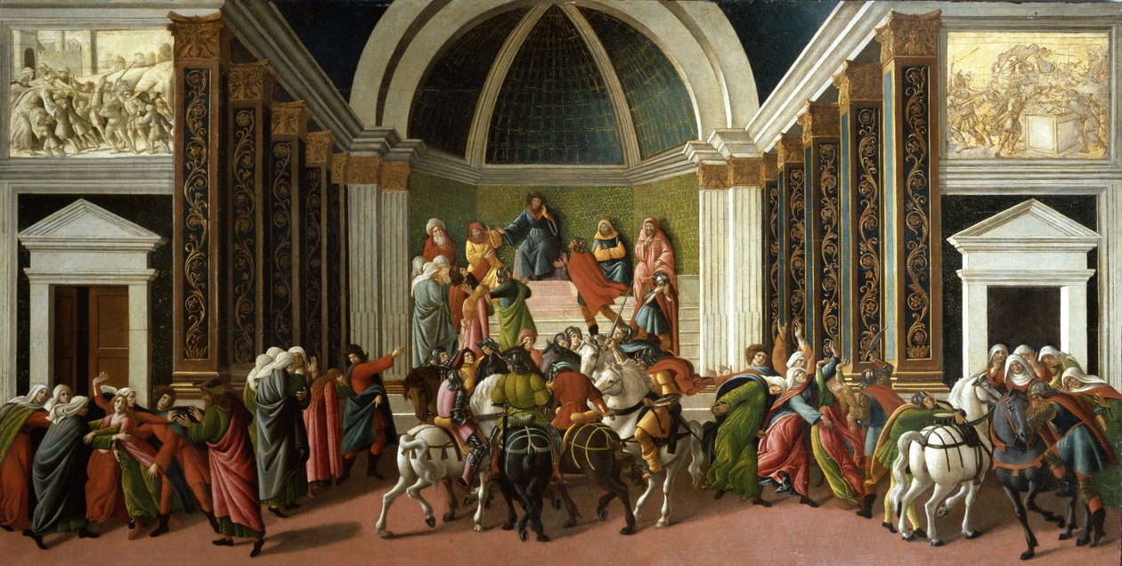 Histoire de Virginie Romana - Sandro Botticelli