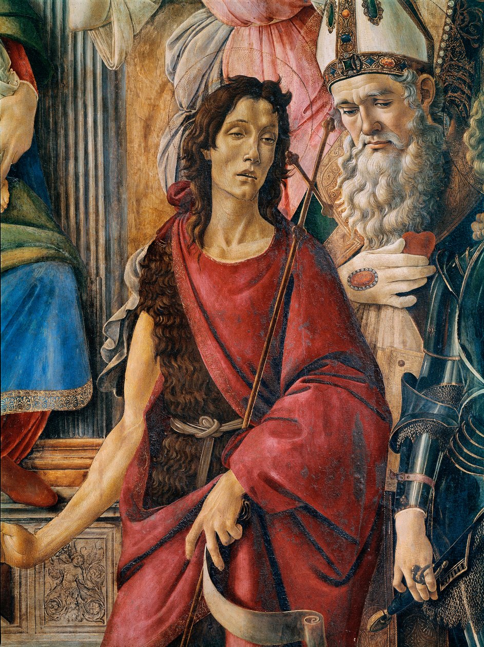 Pala di San Barnaba (Retable de Saint Barnabé) : Notre-Dame avec un enfant avec Sainte Catherine d