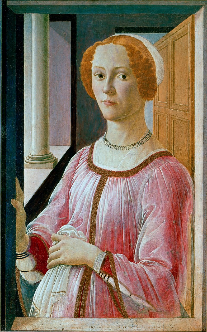 Portrait de Smeralda Bandinelli - Sandro Botticelli