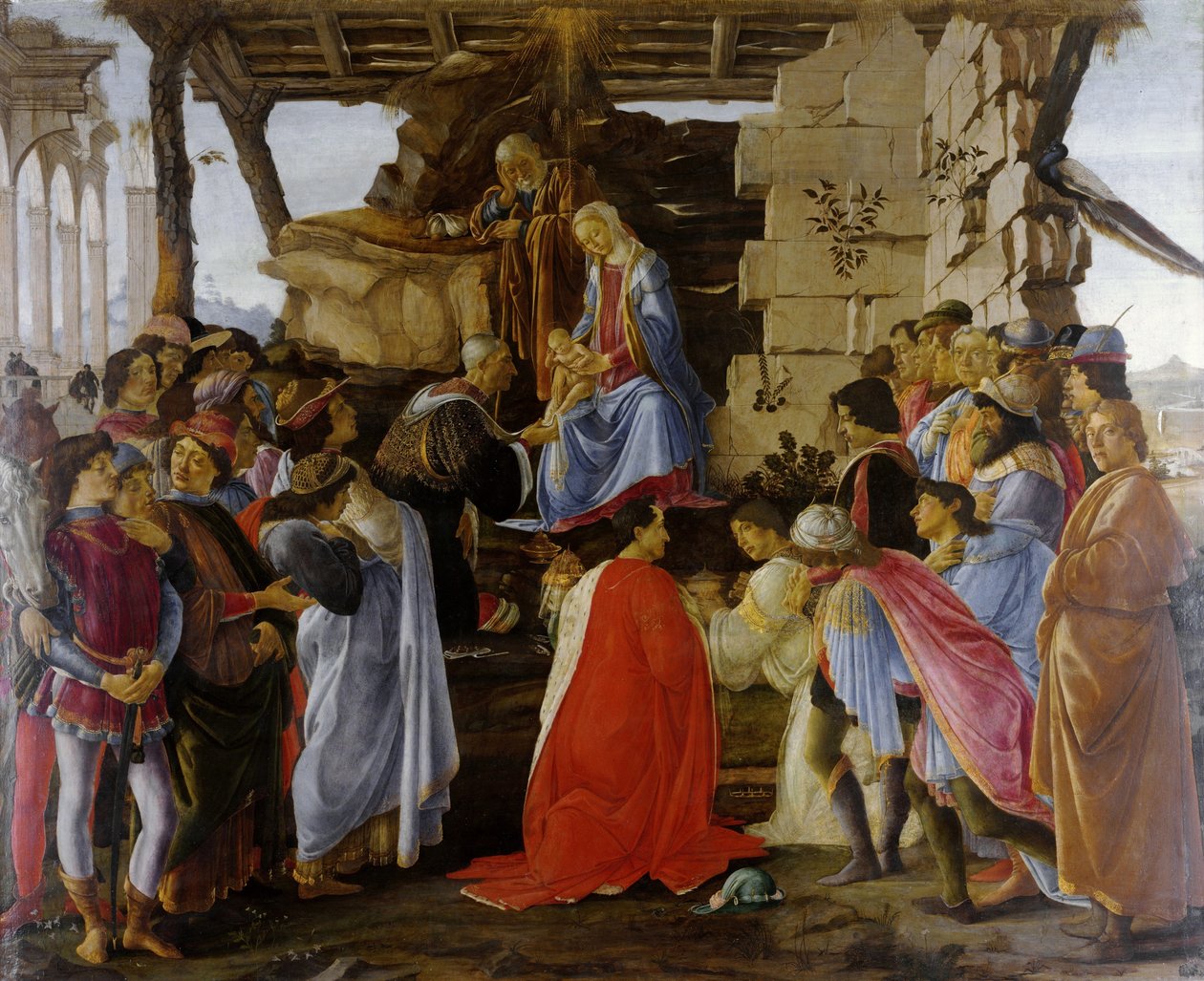 Adoration des Mages - Sandro Botticelli