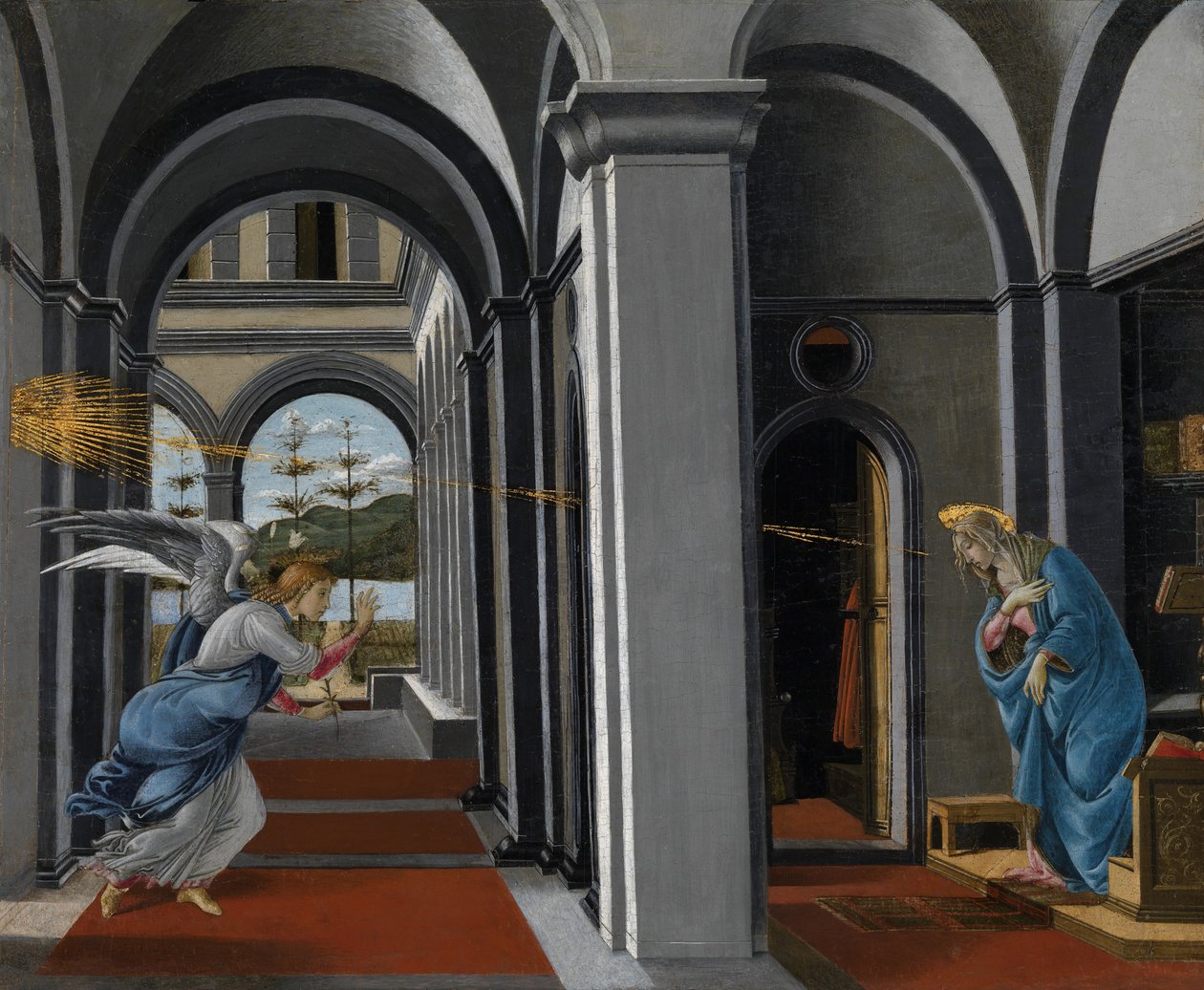 Annonciation - Sandro Botticelli