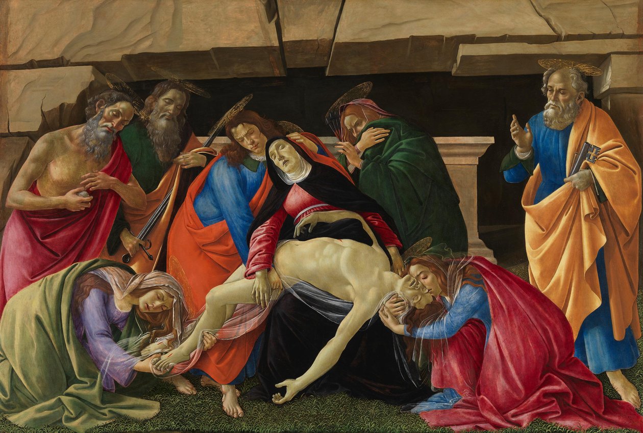 La Lamentation sur le Christ - Sandro Botticelli