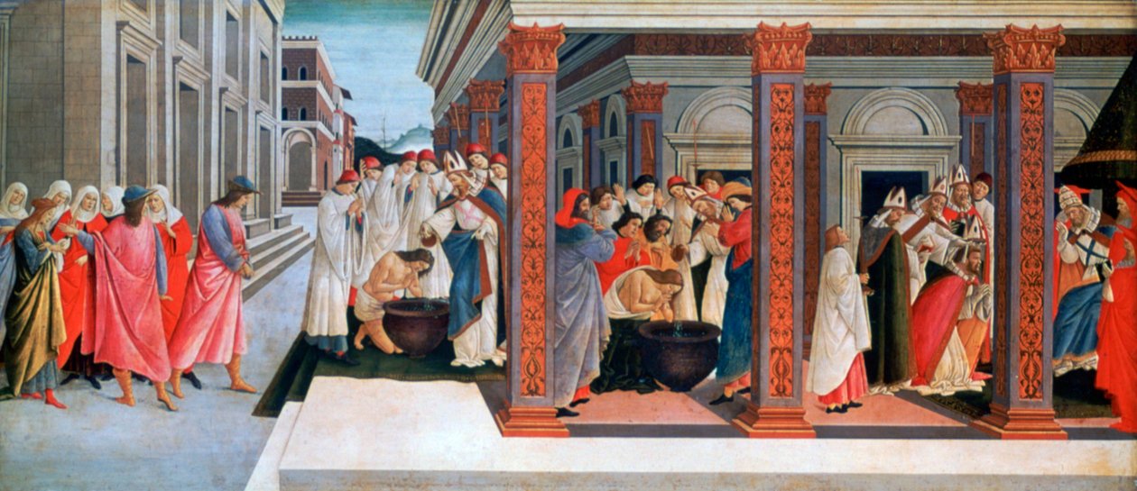 Quatre scènes de la vie de Saint Zénobe, vers 1500 - Sandro Botticelli