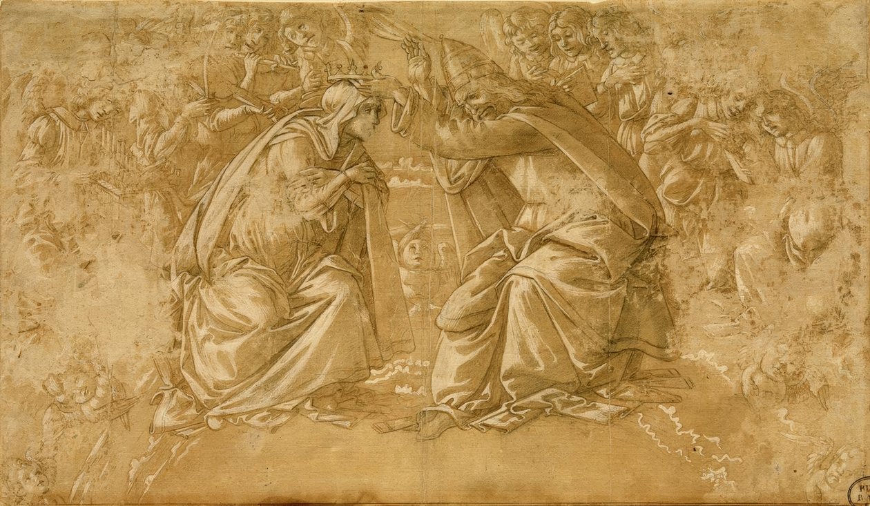 Couronnement de Marie - Sandro Botticelli