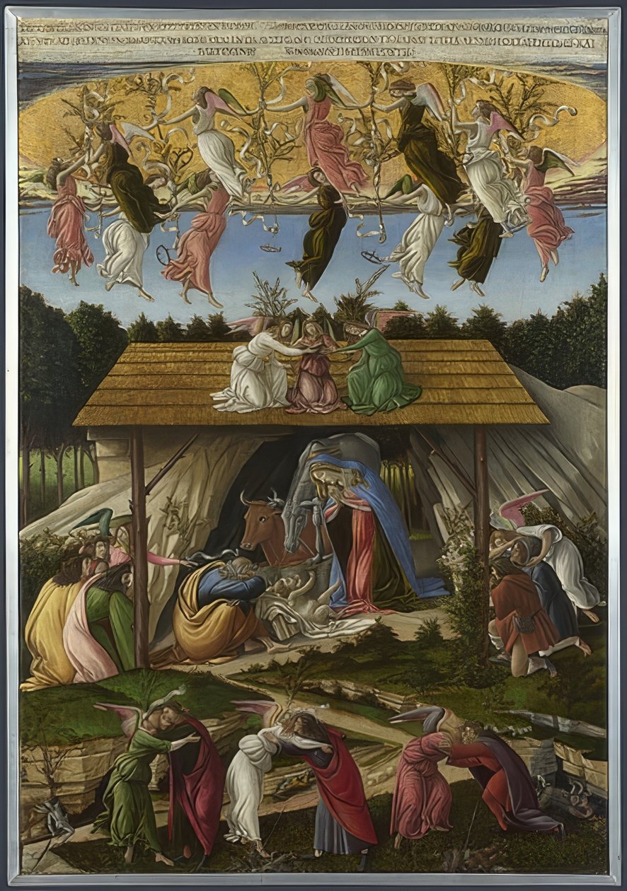 Naissance mystique du Christ - Sandro Botticelli