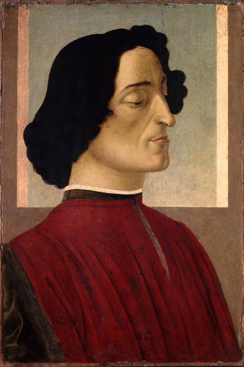 Portrait de Giuliano de Medici 1453-1478, ca 1475 - Sandro Botticelli