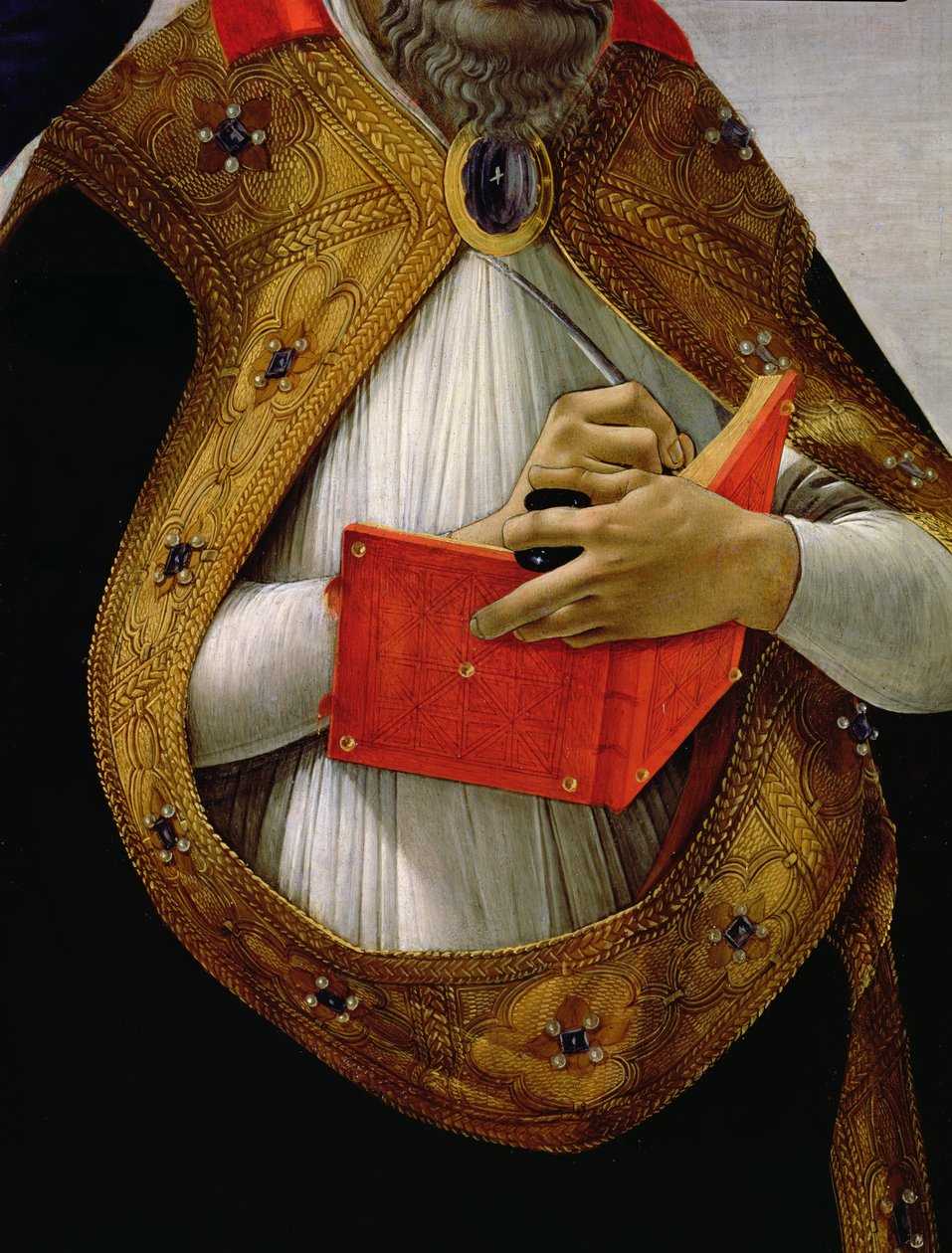 Saint Augustin (détail) - Sandro Botticelli