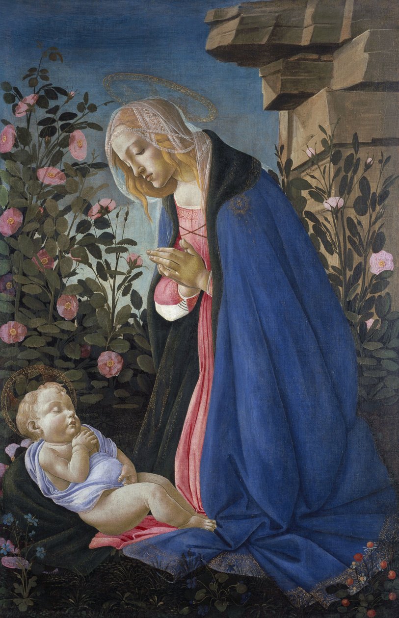 La Vierge adorant l