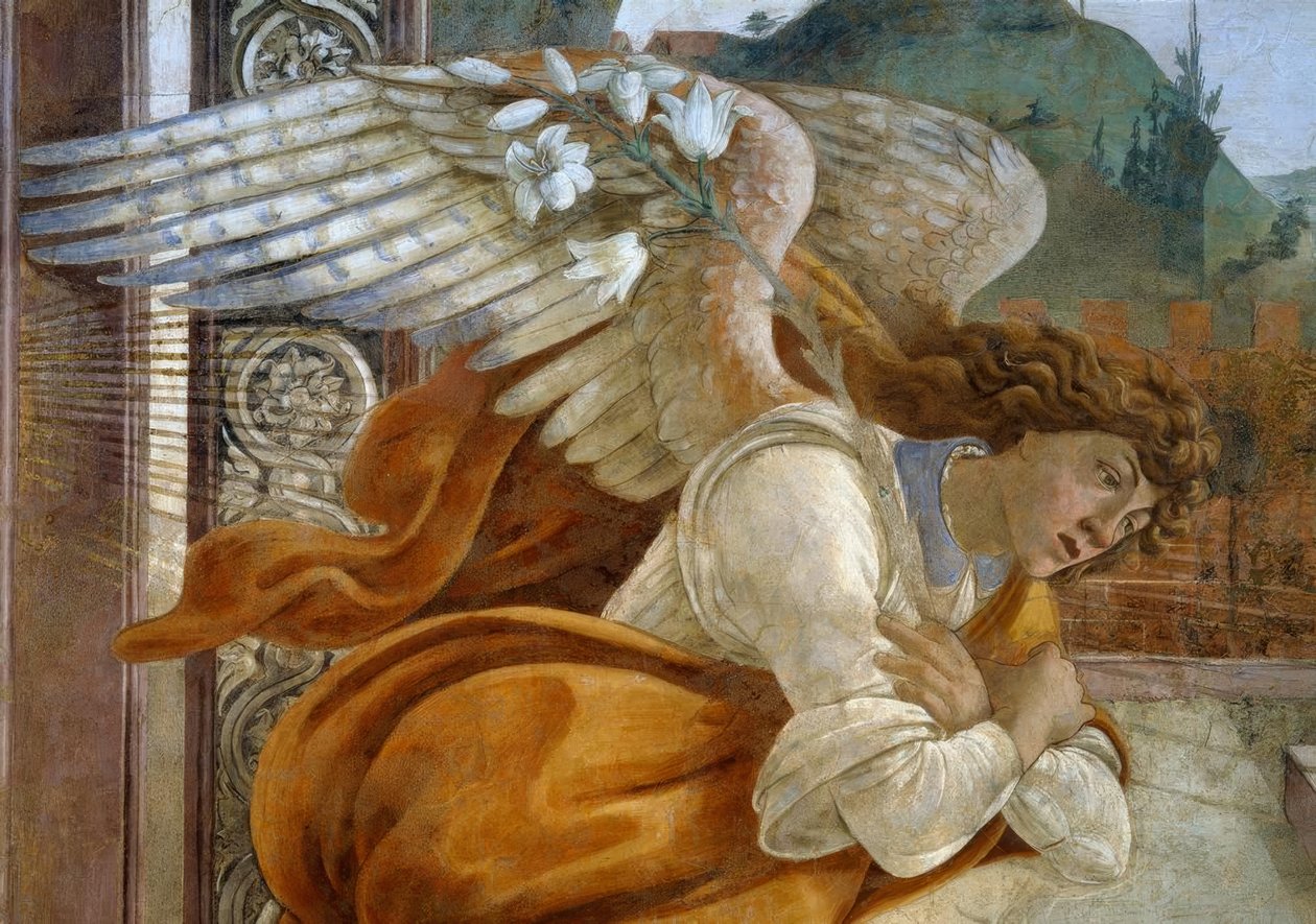 Annonciation de S.Martino - Sandro Botticelli