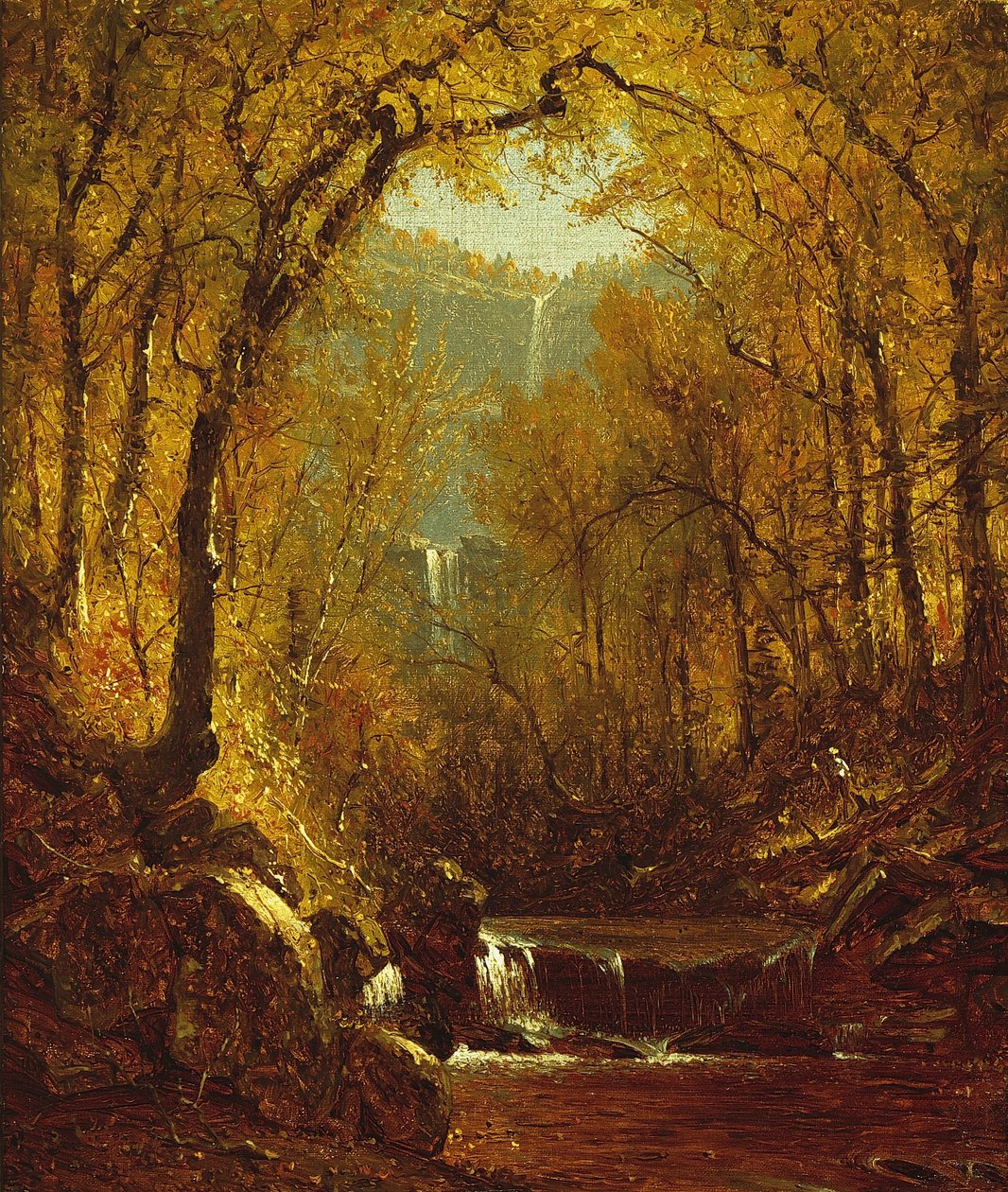 Chutes de Kaaterskill, 1871 - Sanford Robinson Gifford
