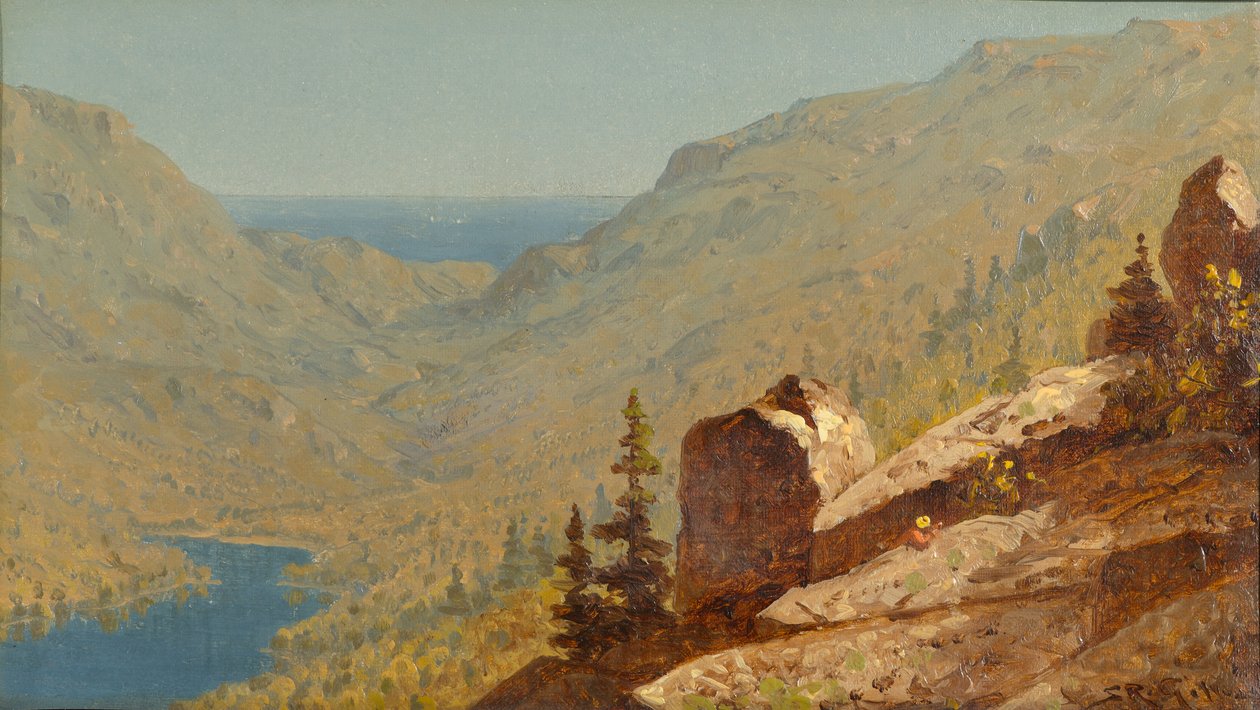 Une esquisse à Mount Desert, Maine - Sanford Robinson Gifford