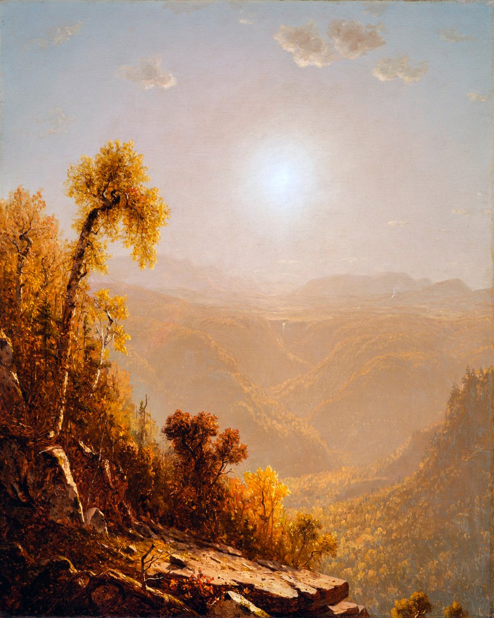 Octobre dans les Catskills - Sanford Robinson Gifford