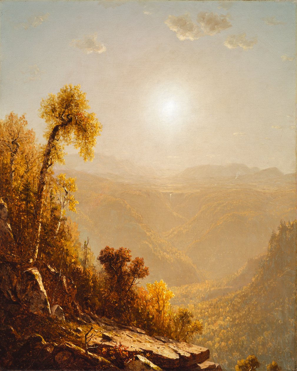Octobre dans les Catskills - Sanford Robinson Gifford