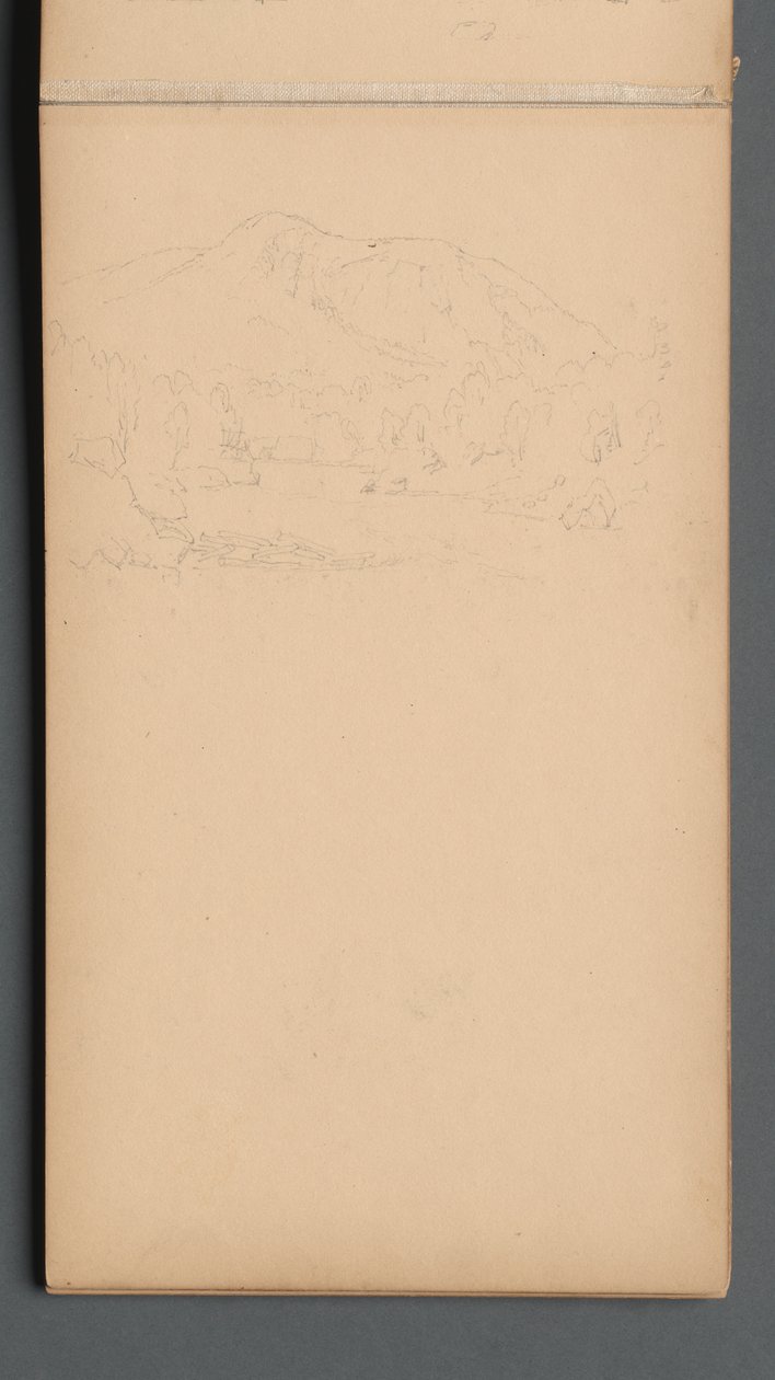 Carnet de croquis, page 08 : Mont Carter - Sanford Robinson Gifford