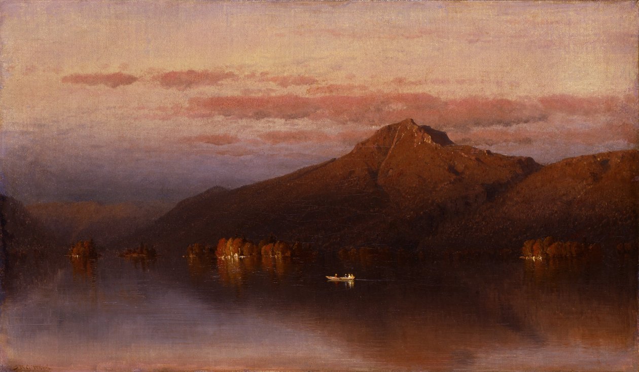Le mont Whiteface depuis Lake Placid - Sanford Robinson Gifford