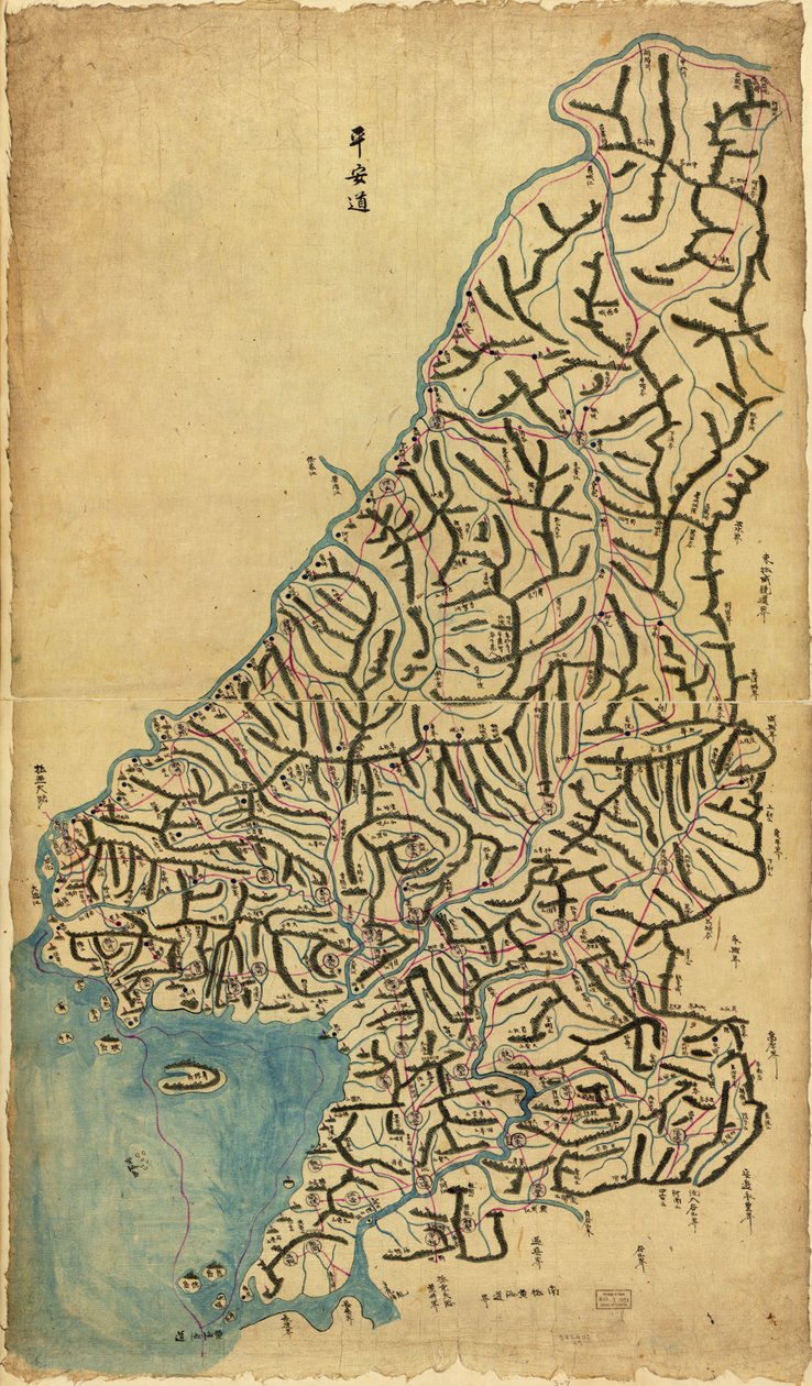 Chosŏn chido. LOC 83675009-7 - Sang Gi Chŏng