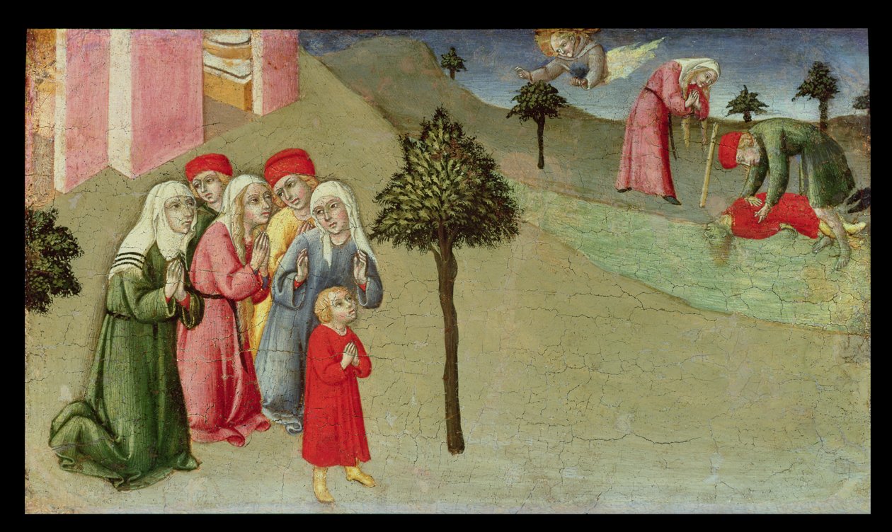 Le Miracle de San Bernardino - Sano di Pietro