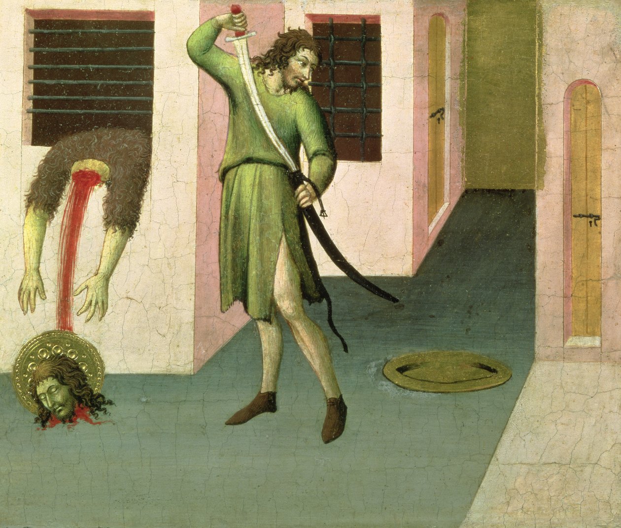 La Décapitation de Saint Jean-Baptiste - Sano di Pietro