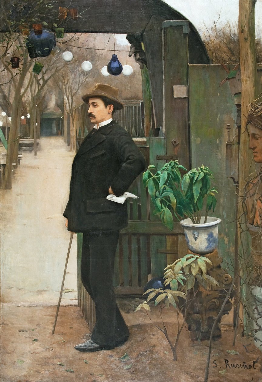 Portrait de Miquel Utrillo - Santiago Rusiñol