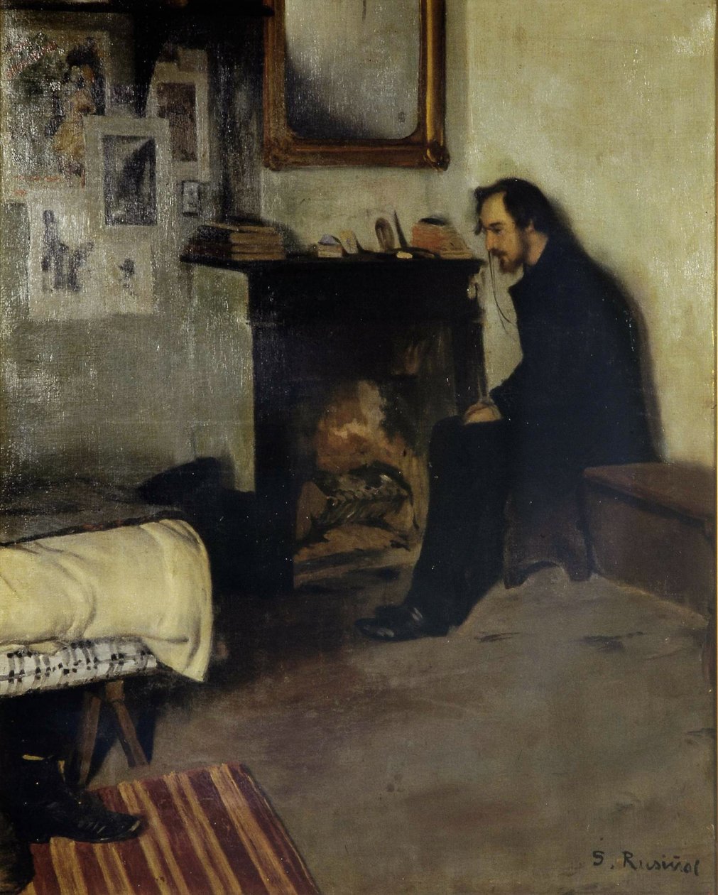 Erik Satie, bohème - Santiago Rusiñol