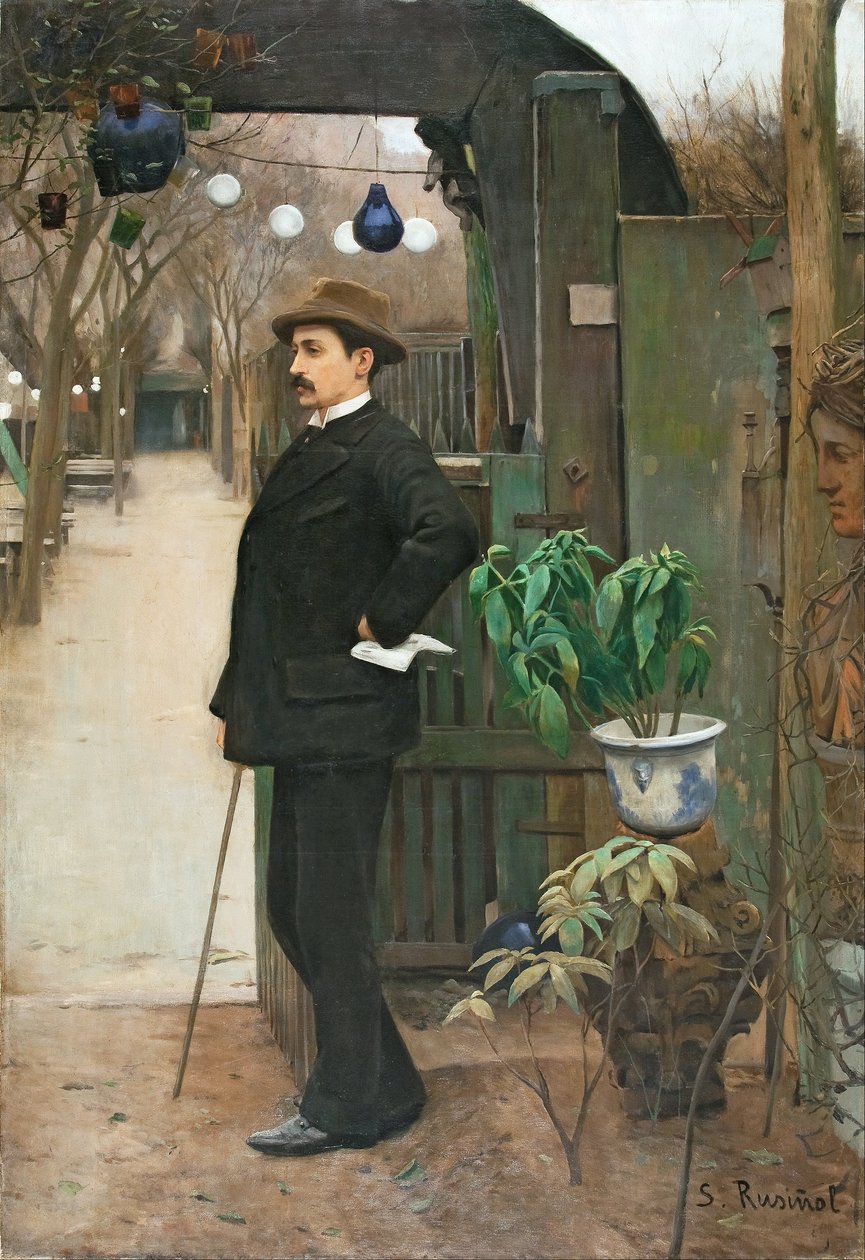 Portrait de Miquel Utrillo - Santiago Rusiñol