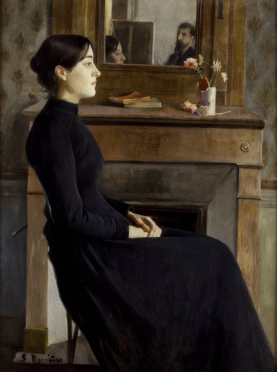 Figure féminine - Santiago Rusiñol