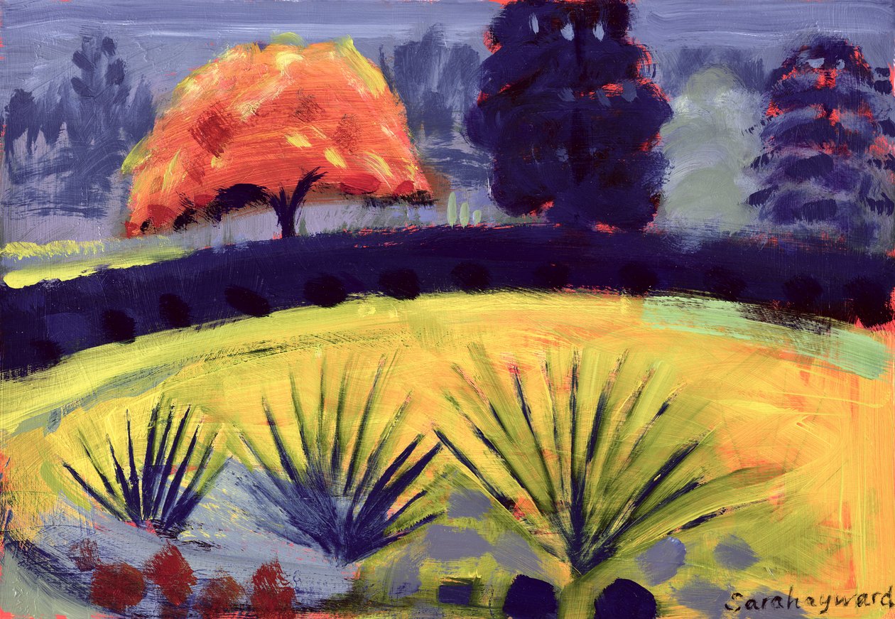 Jardins botaniques, automne - Sara Hayward