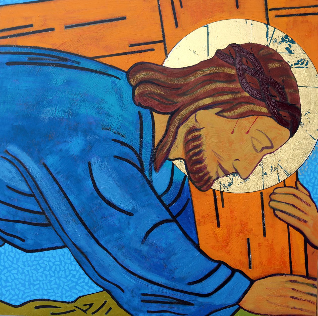 Jésus tombe sous la croix - Sara Hayward