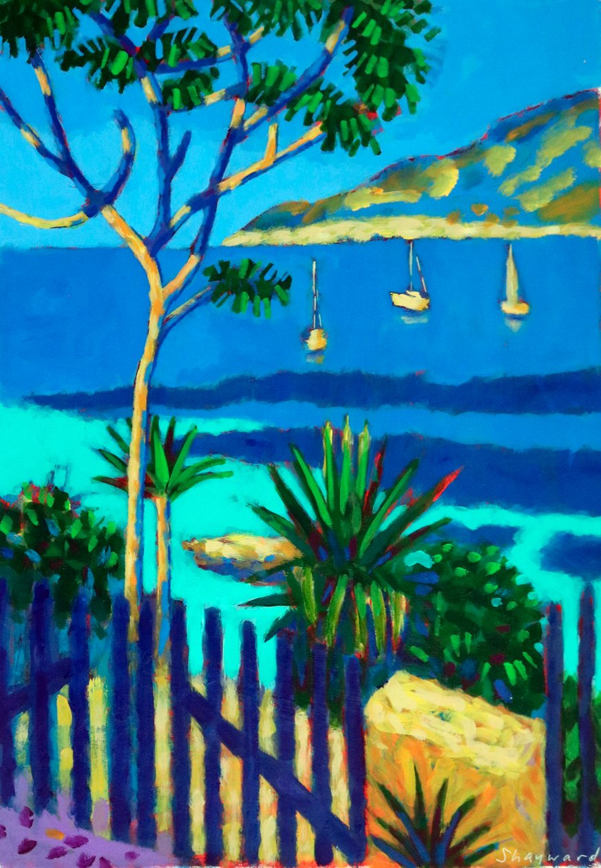 La Mer # 2, 2022 (acrylique sur panneau) - Sara Hayward