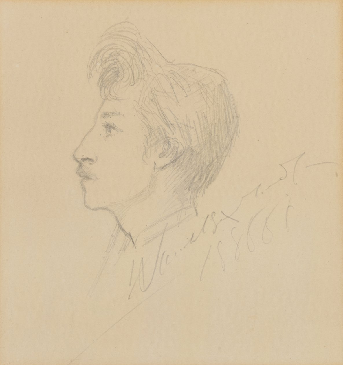 Portrait de W. Graham Robertson - Sarah Bernhardt