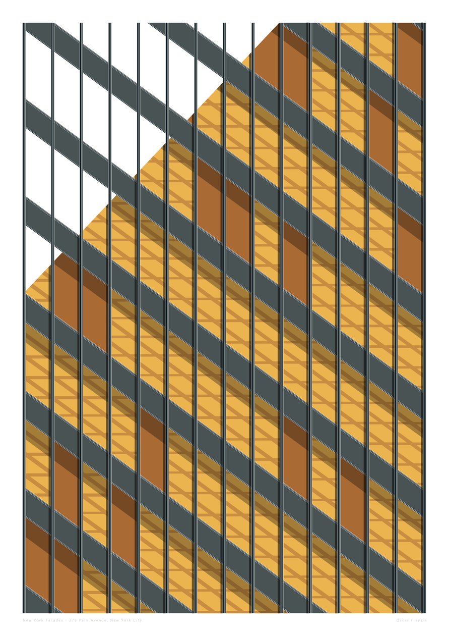 375 Park Avenue, NYC, 2015 (impression graphique giclée) - Sarah Evans